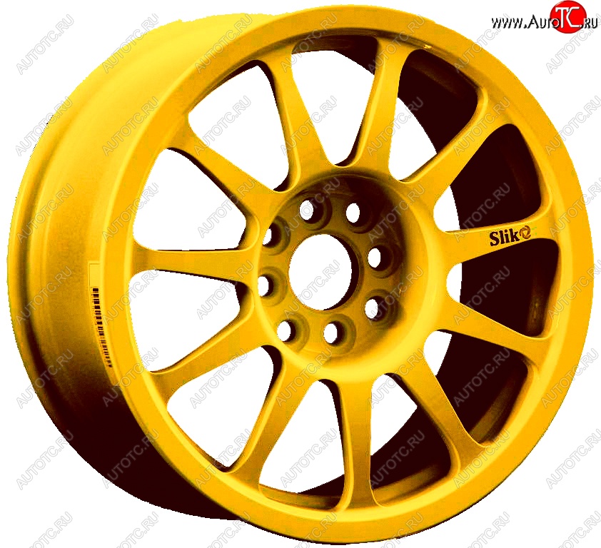 24 899 р. Кованый диск Slik Classic Sport L-1837S 7.0x15   (Ярко желтый RAL1021 (YELLOW))  с доставкой в г. Керчь