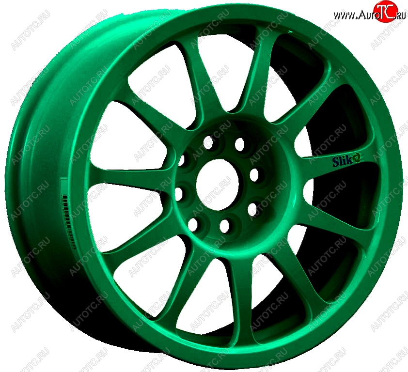 24 899 р. Кованый диск Slik Classic Sport L-1837S 7.0x15   (Candy изумрудно-зеленый (Candy Green))  с доставкой в г. Керчь