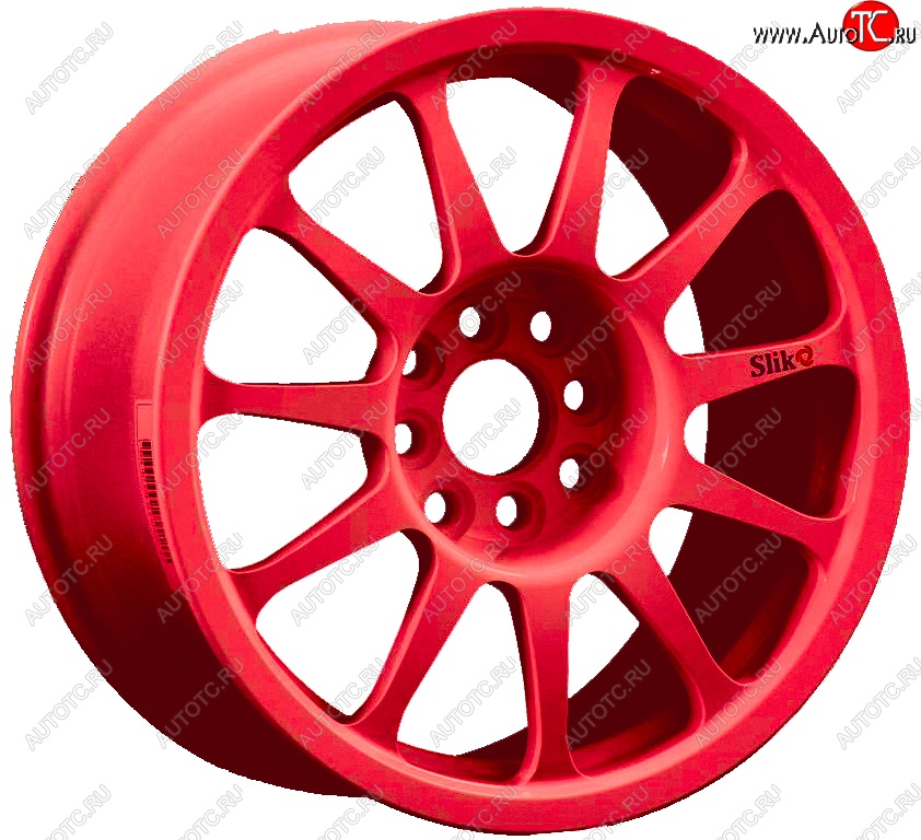 24 899 р. Кованый диск Slik Classic Sport L-1837S 7.0x15   (RAL 3026 ярко алый (3026))  с доставкой в г. Керчь