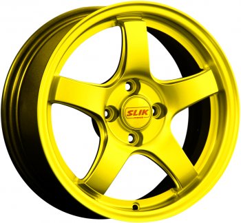 Кованый диск Slik Classic L-1843 6.5x15  (Candy ярко-желтый (Candy YELLOW))