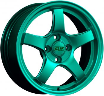 Кованый диск Slik Classic L-1843 6.5x15  (Candy изумрудно-зеленый (Candy Green))