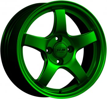 Кованый диск Slik Classic L-1843 6.5x15  (Зеленый (GREEEN))