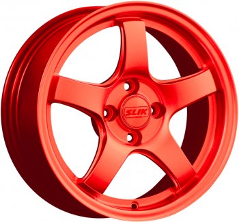 Кованый диск Slik Classic L-1843 6.5x15  (RAL 3026 ярко алый (3026))