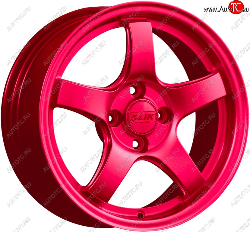 11 899 р. Кованый диск Slik Classic L-1843 6.5x15   (Candy рубиновый (Candy RUBIN))  с доставкой в г. Керчь