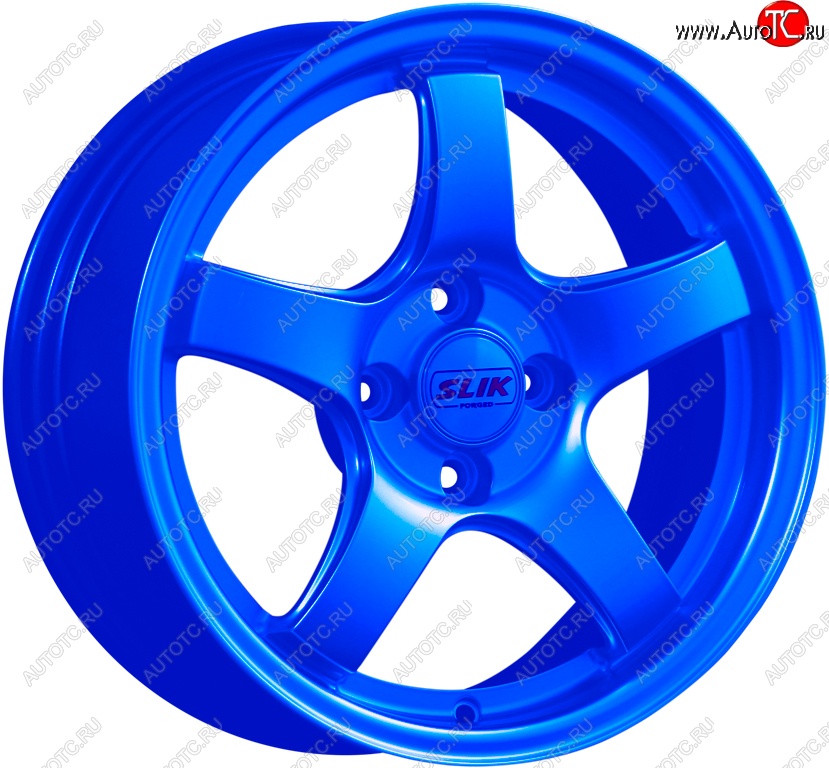 11 899 р. Кованый диск Slik Classic L-1843 6.5x15   (Candy синий (Candy BLUE))  с доставкой в г. Керчь