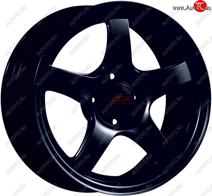 11 899 р. Кованый диск Slik Classic L-1843 6.5x15   (Черный матовый (MB))  с доставкой в г. Керчь