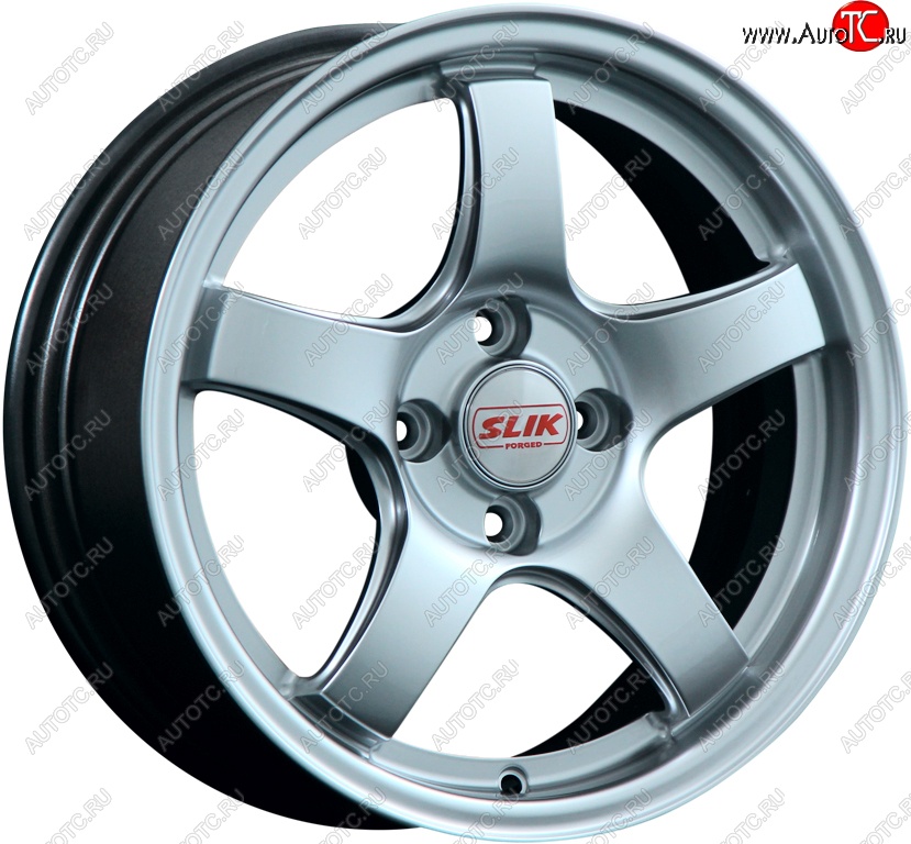 11 899 р. Кованый диск Slik Classic L-1843 6.5x15   (Серебристый темный (S25))  с доставкой в г. Керчь