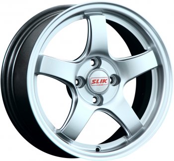Кованый диск Slik Classic L-1843 6.5x15  (Ярко блестящее серебро (HPB))