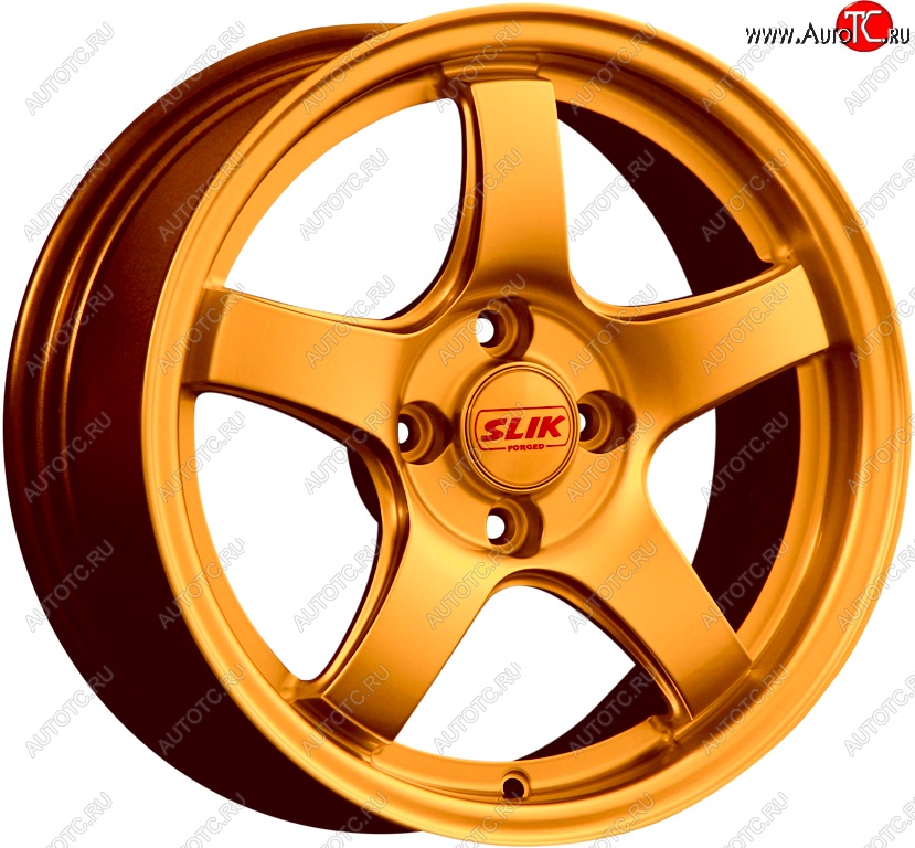 11 899 р. Кованый диск Slik Classic L-1843 6.5x15   (Candy медно-оранжевый глянцевый)  с доставкой в г. Керчь