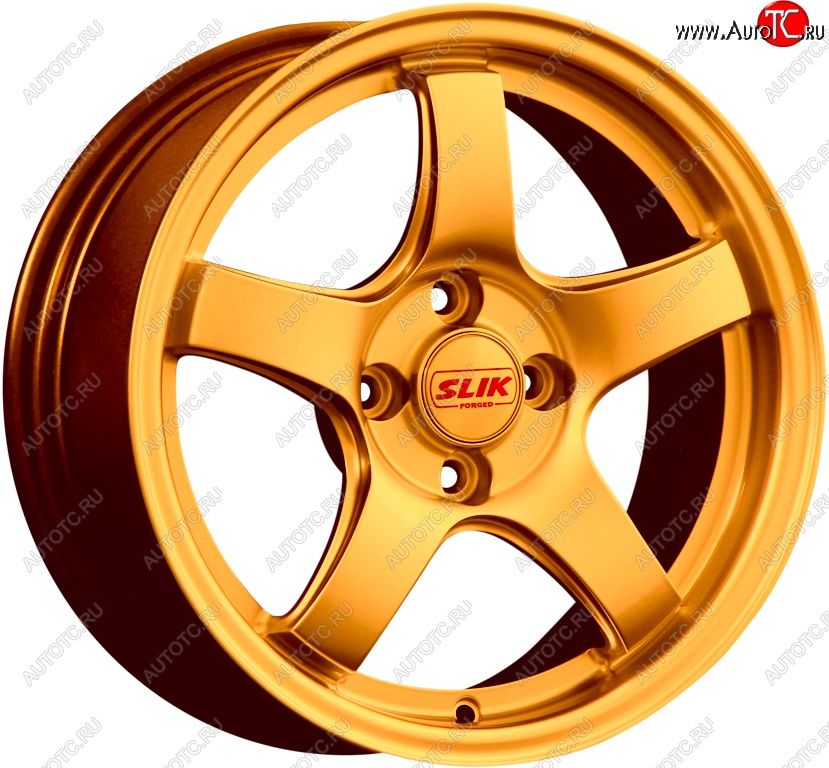 11 899 р. Кованый диск Slik Classic L-1843 6.5x15   (Candy медно-оранжевый матовый)  с доставкой в г. Керчь