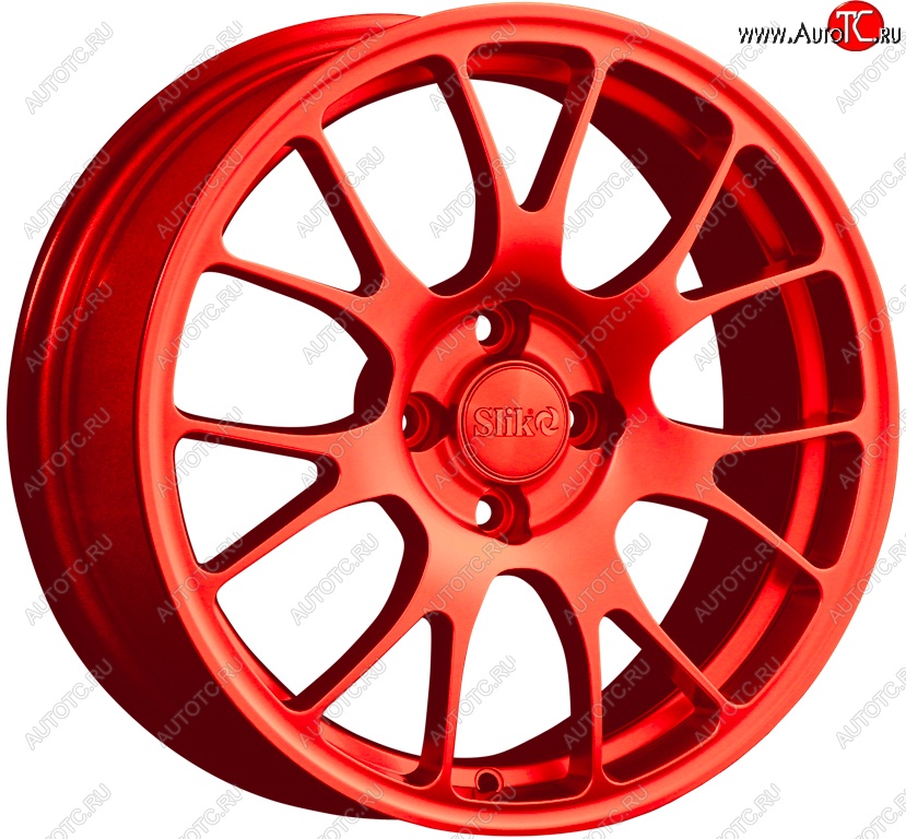 18 999 р. Кованый диск Slik Classic L-215 6.5x16   (RAL 3026 ярко алый (3026))  с доставкой в г. Керчь
