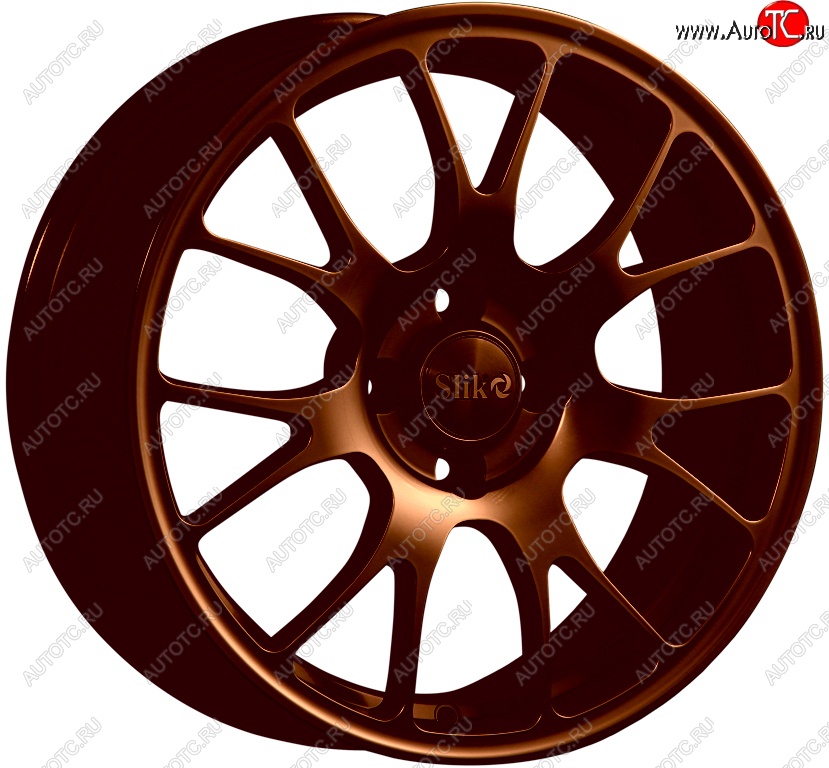 18 999 р. Кованый диск Slik Classic L-215 6.5x16   (Коньячная бронза глянец (BRZCGN))  с доставкой в г. Керчь