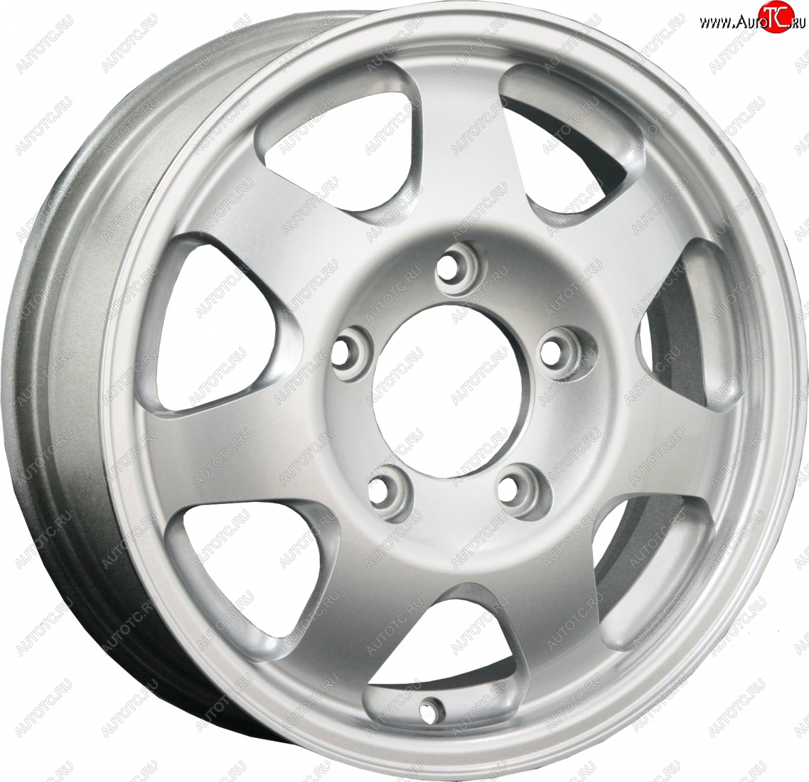18 999 р. Кованый диск Slik Classic Sport L-25 5.5x16   (Ярко блестящее серебро (HPB))  с доставкой в г. Керчь