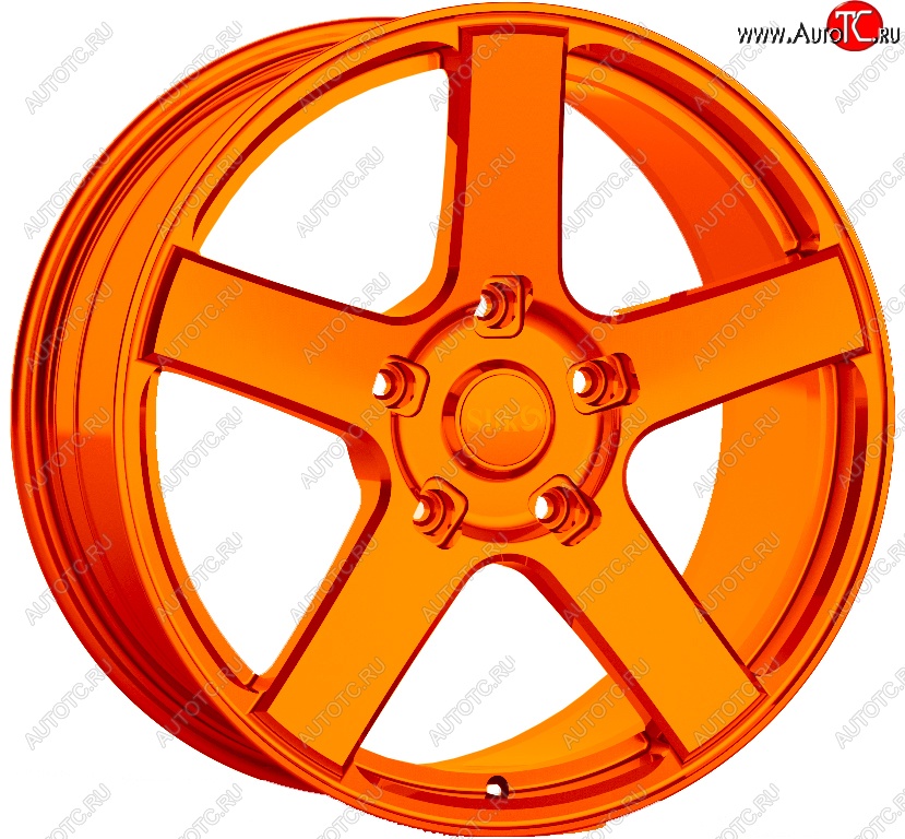 60 999 р. Кованый диск Slik PREMIUM L-607 10.0x20   (Ярко оранжевый (ORANGE))  с доставкой в г. Керчь