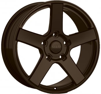 Кованый диск Slik PREMIUM L-607 10.0x20  (Черный глянцевый (BK))