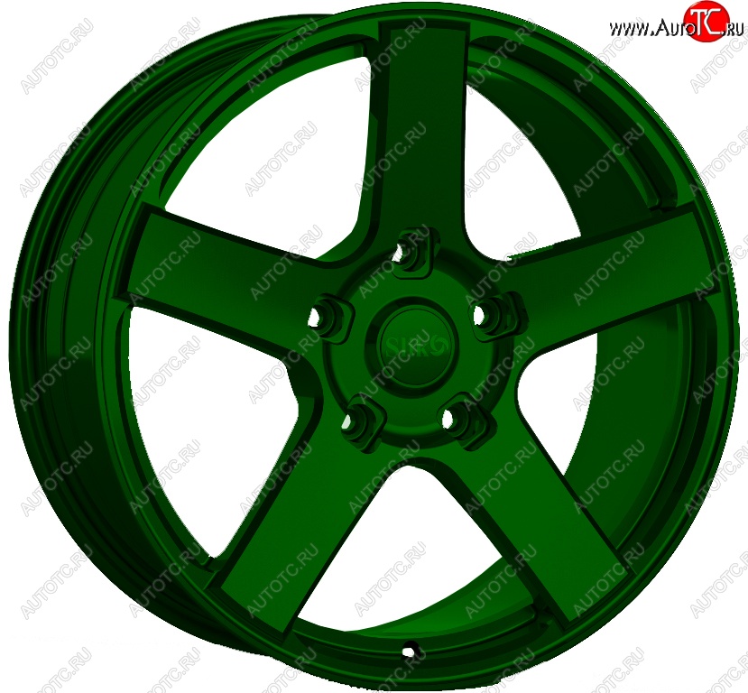 60 999 р. Кованый диск Slik PREMIUM L-607 9.0x20   (Зеленый (GREEEN))  с доставкой в г. Керчь