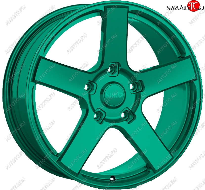 60 999 р. Кованый диск Slik PREMIUM L-607 9.0x20   (Candy изумрудно-зеленый (Candy Green))  с доставкой в г. Керчь