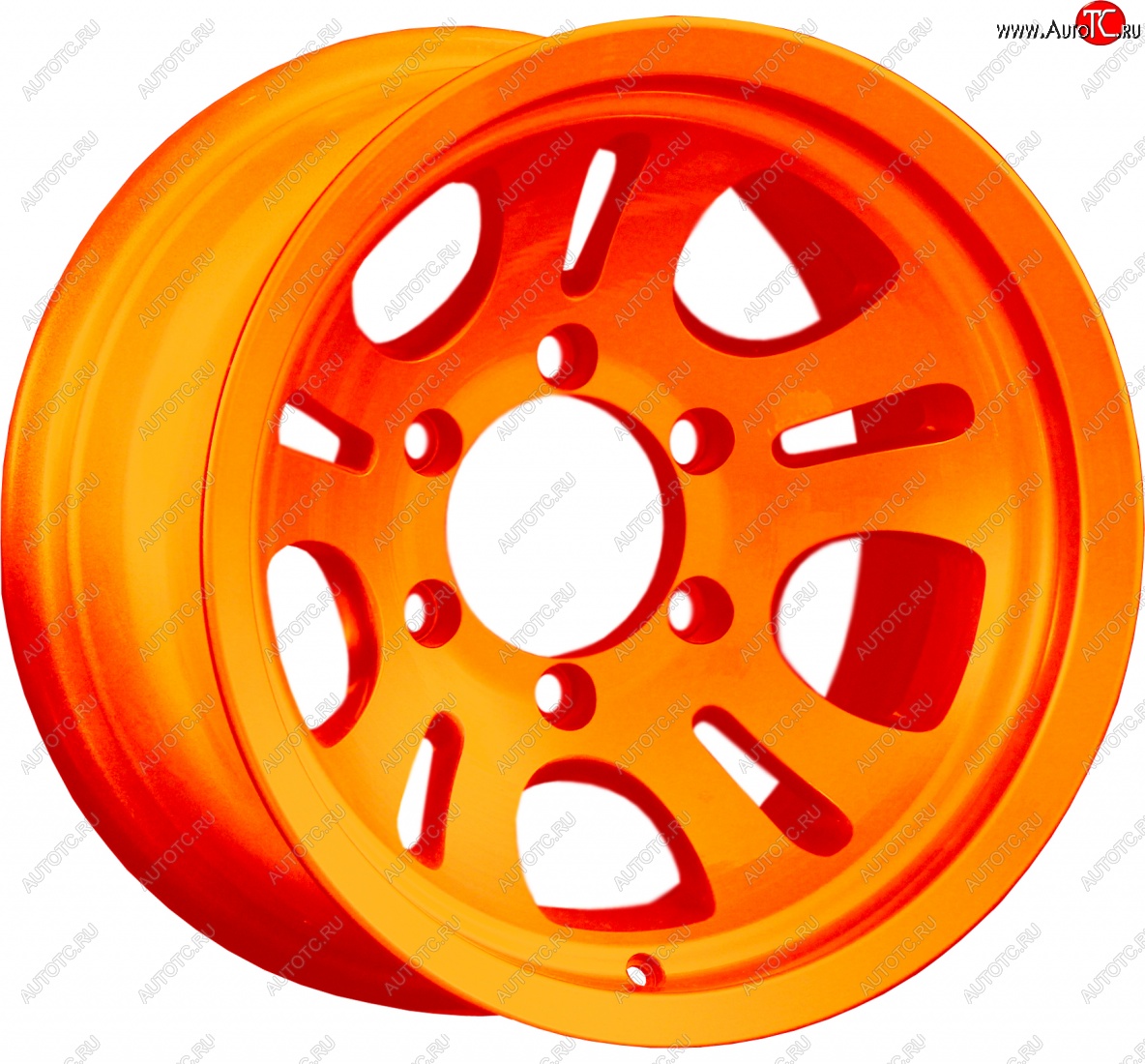 17 999 р. Кованый диск Slik Classic L-64 8.0x15   (Ярко оранжевый (ORANGE))  с доставкой в г. Керчь