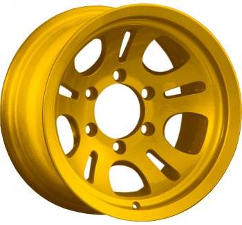 Кованый диск Slik Classic L-64 8.0x15  (Ярко желтый RAL1021 (YELLOW))