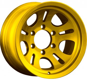 Кованый диск Slik Classic L-64 8.0x15  (Candy ярко-желтый (Candy YELLOW))