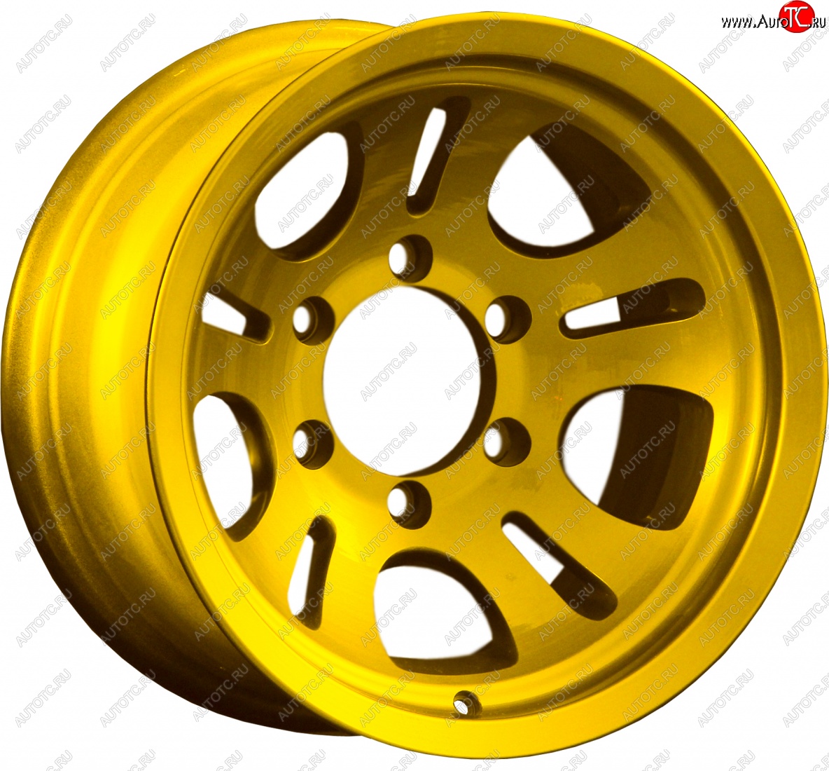 17 999 р. Кованый диск Slik Classic L-64 8.0x15   (Candy ярко-желтый (Candy YELLOW))  с доставкой в г. Керчь