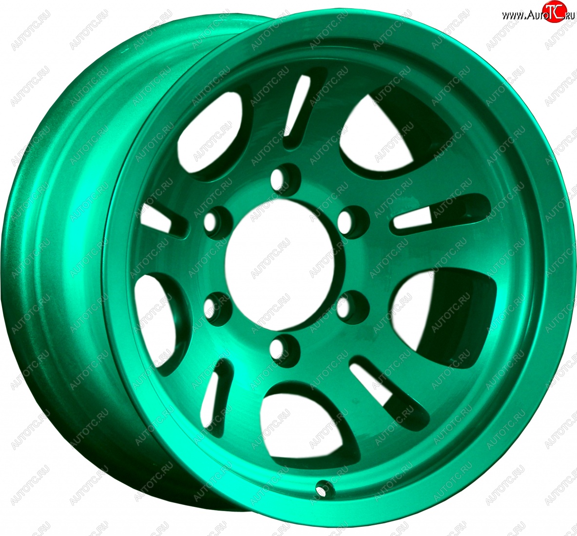 17 999 р. Кованый диск Slik Classic L-64 8.0x15   (Candy изумрудно-зеленый (Candy Green))  с доставкой в г. Керчь
