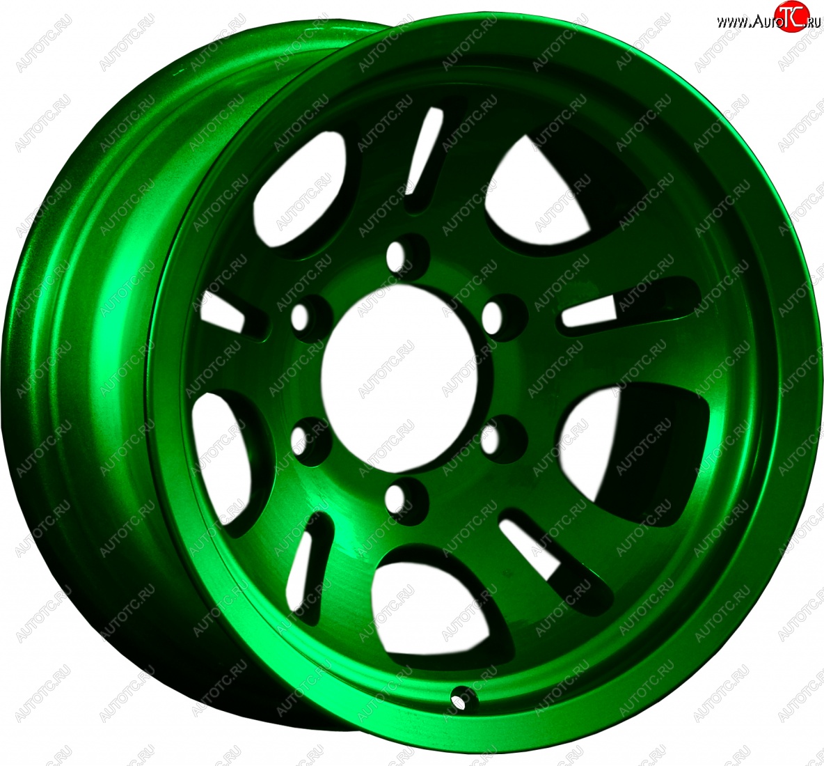 17 999 р. Кованый диск Slik Classic L-64 8.0x15   (Зеленый (GREEEN))  с доставкой в г. Керчь