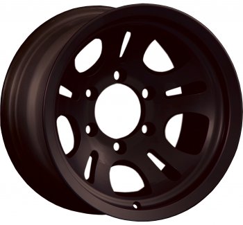 17 999 р. Кованый диск Slik Classic L-64 8.0x15   (Черный матовый (MB))  с доставкой в г. Керчь. Увеличить фотографию 2