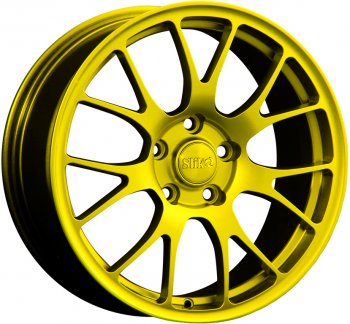 Кованый диск Slik Classic L-736 7.5x17  (Candy желтый (Candy Yellow))