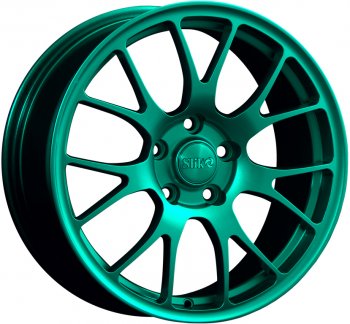 Кованый диск Slik Classic L-736 7.5x17  (Candy изумрудно-зеленый (Candy Green))