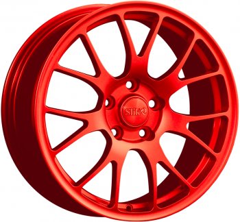 Кованый диск Slik Classic L-736 7.5x17  (RAL 3026 ярко алый (3026))