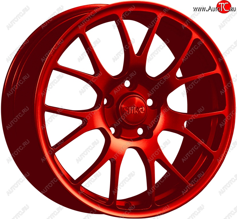 25 599 р. Кованый диск Slik Classic L-736 7.5x17   (Красный (RED))  с доставкой в г. Керчь
