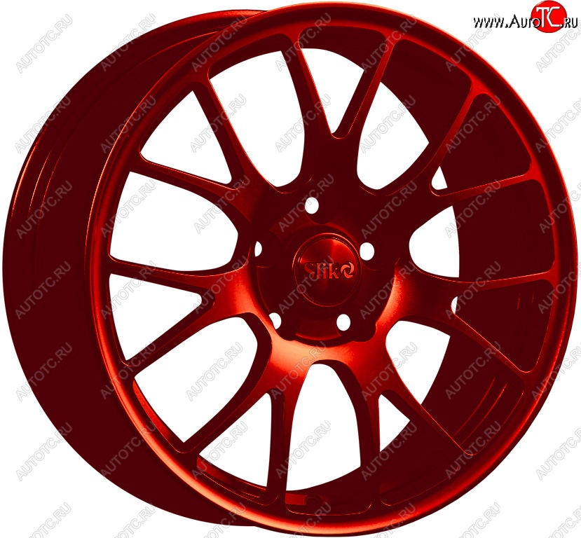 25 599 р. Кованый диск Slik Classic L-736 7.5x17   (Candy красный (Candy RED))  с доставкой в г. Керчь