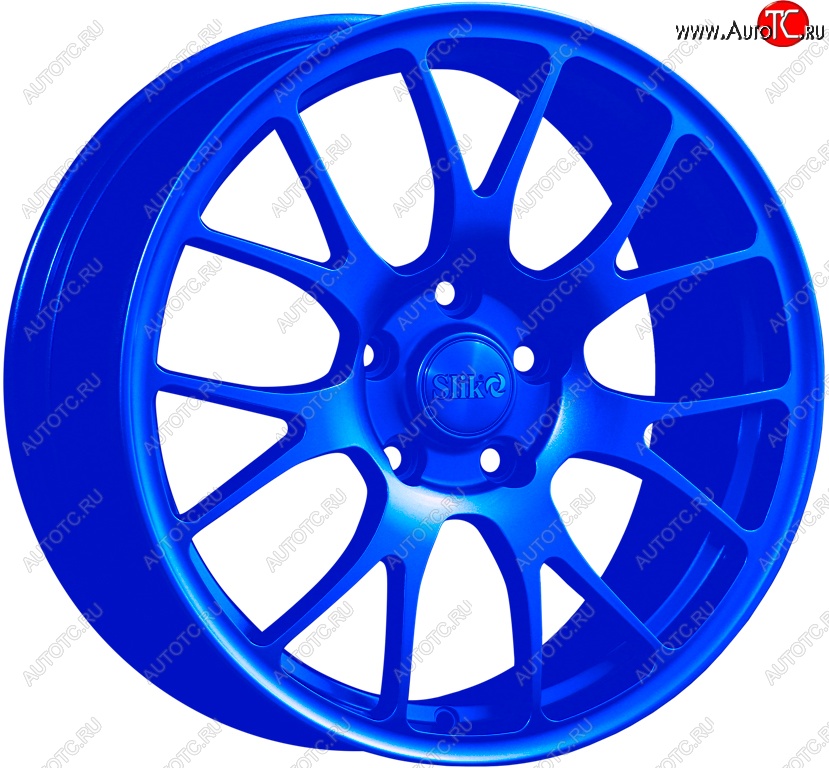 25 599 р. Кованый диск Slik Classic L-736 7.5x17   (Candy синий (Candy BLUE))  с доставкой в г. Керчь