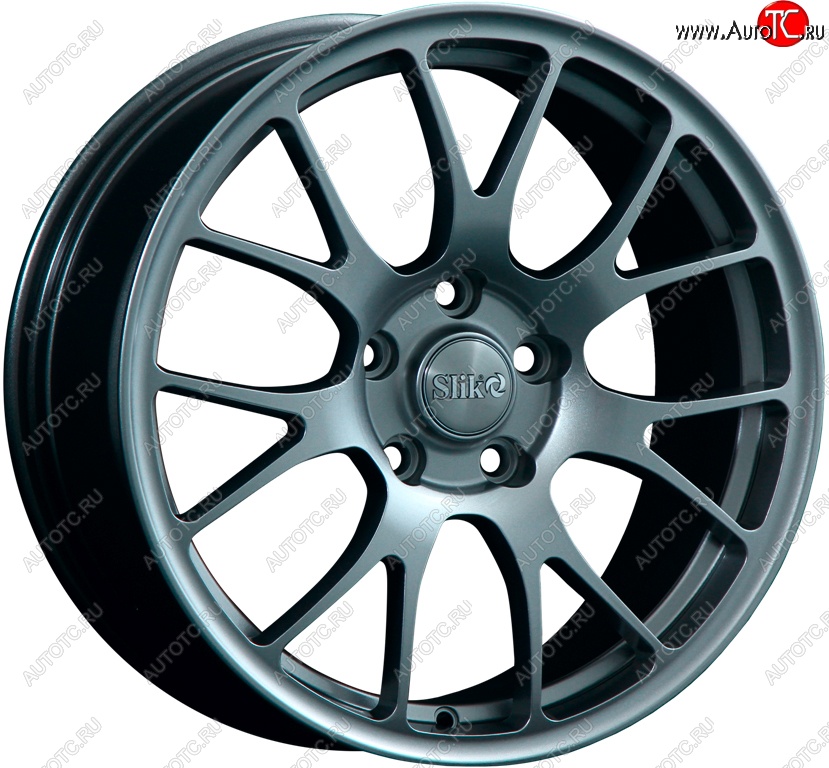 25 599 р. Кованый диск Slik Classic L-736 7.5x17   (Графит глянцевый (GM))  с доставкой в г. Керчь