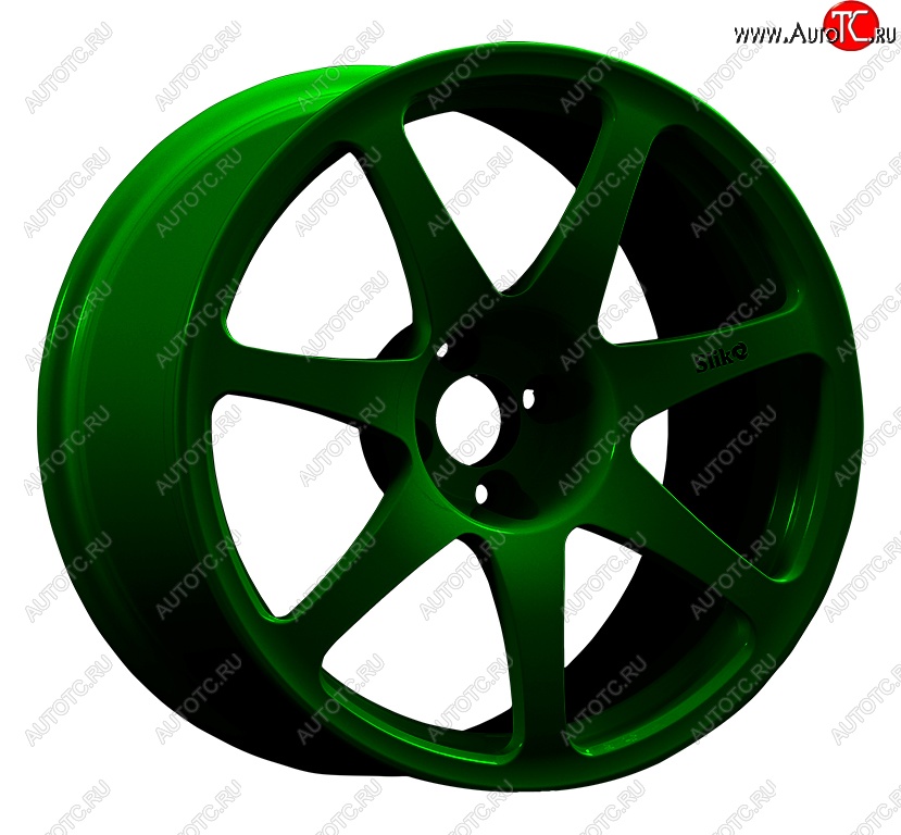 36 799 р. Кованый диск Slik Classic Sport L-751S 9.0x17   (Зеленый (GREEEN))  с доставкой в г. Керчь