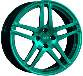 Кованый диск Slik Classic L-778 7.5x17  (Candy изумрудно-зеленый (Candy Green))