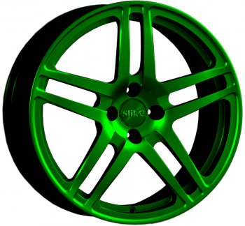Кованый диск Slik Classic L-778 7.5x17  (Зеленый (GREEEN))