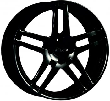 Кованый диск Slik Classic L-778 7.5x17  (Черный глянцевый (BK))