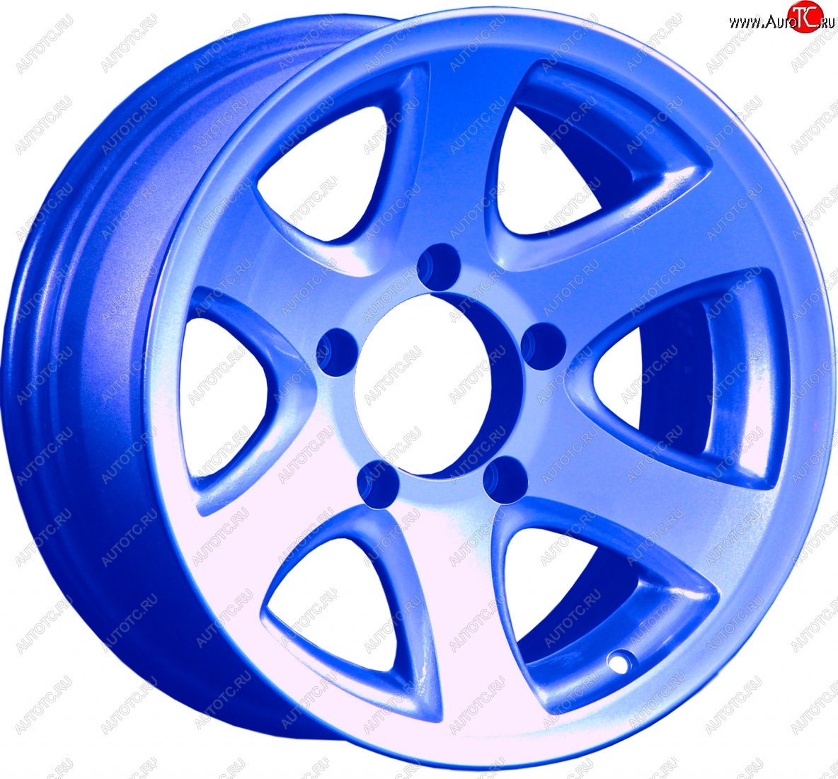 18 999 р. Кованый диск Slik Classic L-79 8.0x16   (Синий (BLUE))  с доставкой в г. Керчь