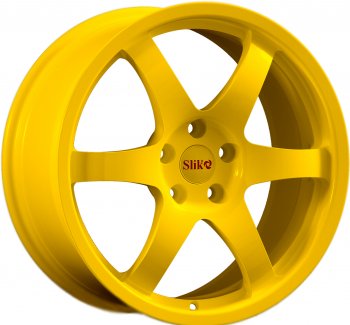 Кованый диск Slik Classic L-807 8.0x18  (Ярко желтый RAL1021 (YELLOW))