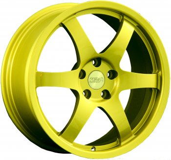 Кованый диск Slik Classic L-807 8.0x18  (Candy ярко-желтый (Candy YELLOW))