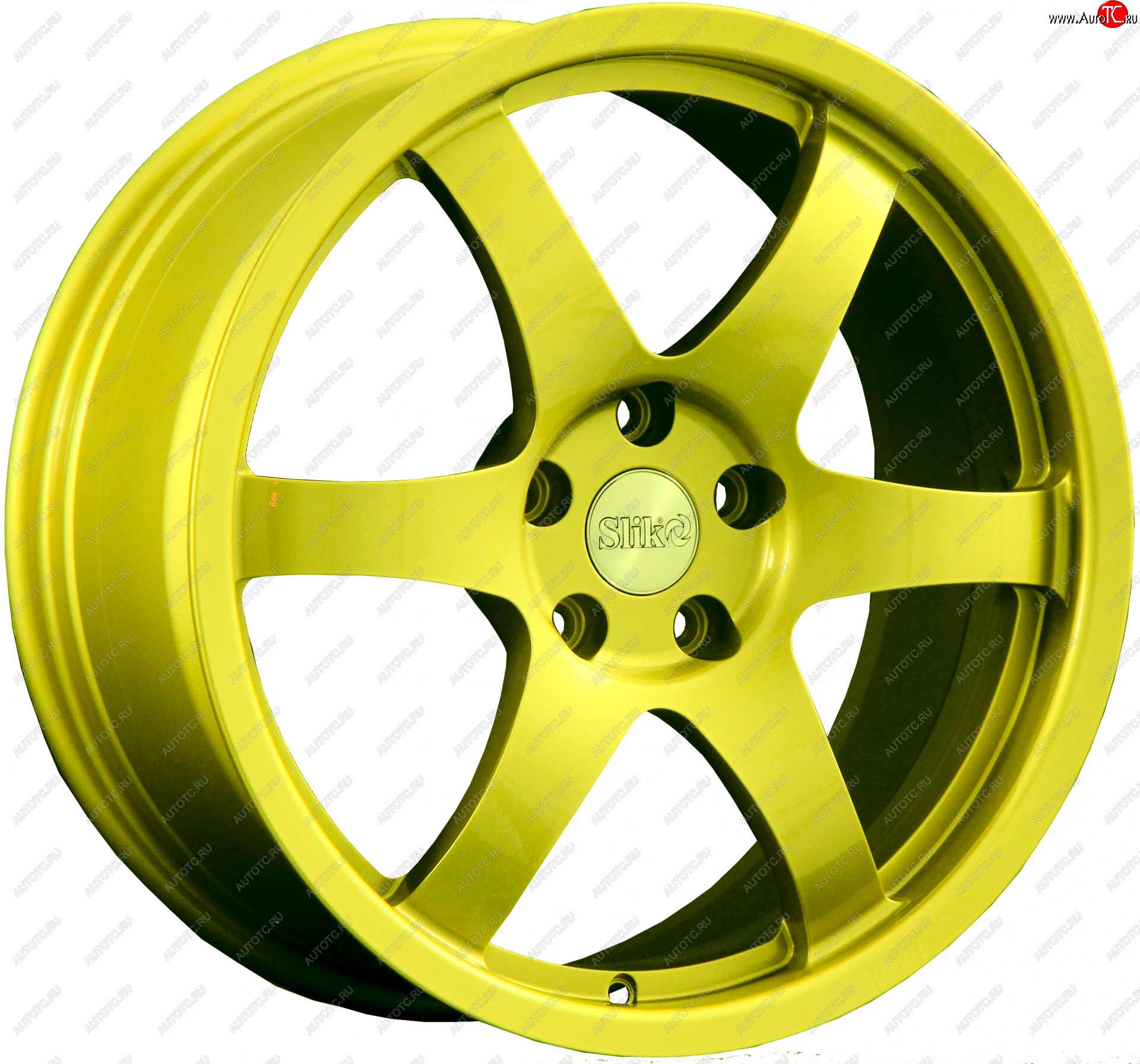 34 899 р. Кованый диск Slik Classic L-807 8.0x18   (Candy ярко-желтый (Candy YELLOW))  с доставкой в г. Керчь