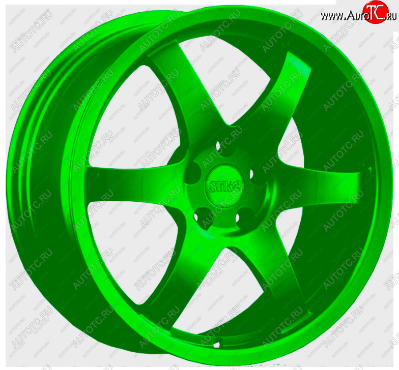 34 899 р. Кованый диск Slik Classic L-807 8.0x18   (Candy изумрудно-зеленый (Candy Green))  с доставкой в г. Керчь