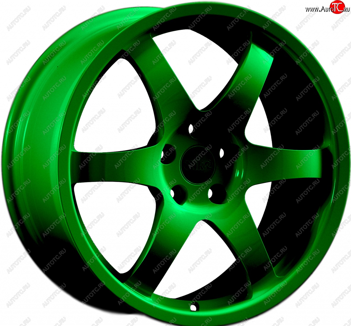 34 899 р. Кованый диск Slik Classic L-807 8.0x18   (Зеленый (GREEEN))  с доставкой в г. Керчь
