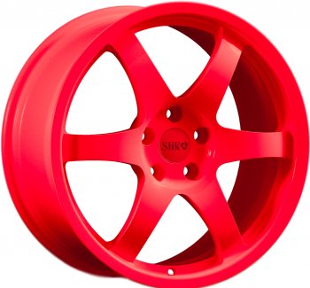 Кованый диск Slik Classic L-807 8.0x18  (RAL 3026 ярко алый (3026))