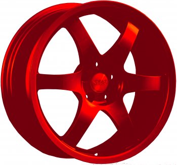 Кованый диск Slik Classic L-807 8.0x18  (Candy красный (Candy RED))