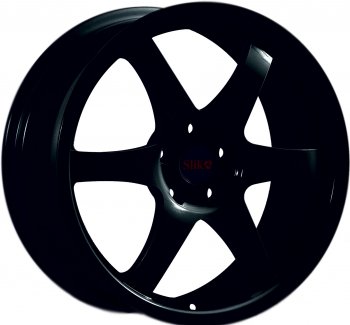 Кованый диск Slik Classic L-807 8.0x18  (Черный глянцевый (BK))