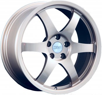 Кованый диск Slik Classic L-807 8.0x18  (Ярко блестящее серебро (HPB))
