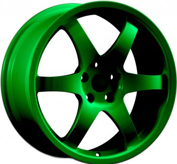 Кованый диск Slik Classic L-807 8.5x18  (Зеленый (GREEEN))
